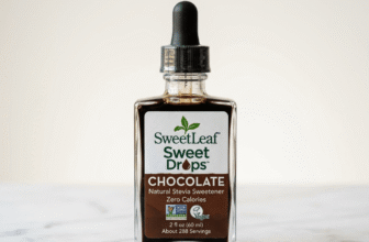 Sugar-Free Chocolate Mousse Made with Chocolate Stevia Drops — hero