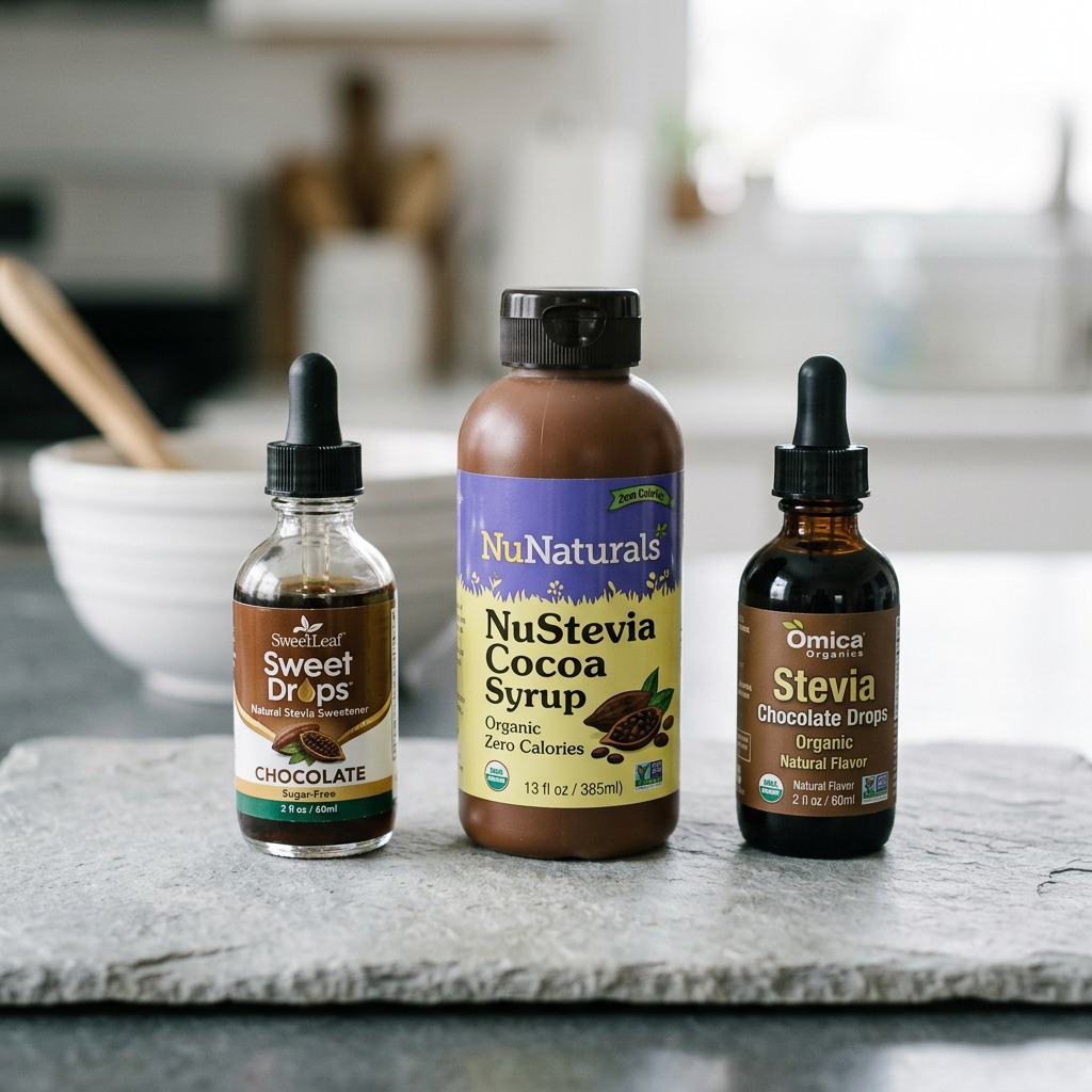 SweetLeaf Sweet Drops Chocolate: Good Enough to Replace Chocolate Syrup? — comparison