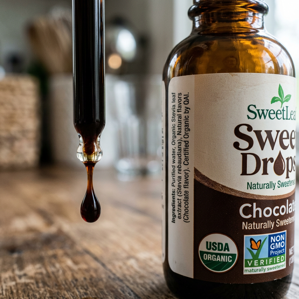 SweetLeaf Sweet Drops Chocolate: Good Enough to Replace Chocolate Syrup? — detail