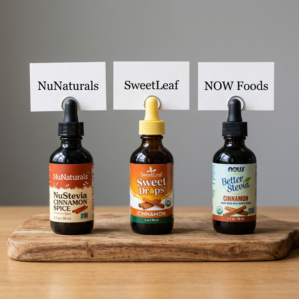 SweetLeaf Sweet Drops Cinnamon: My Oatmeal Has Never Been the Same — comparison