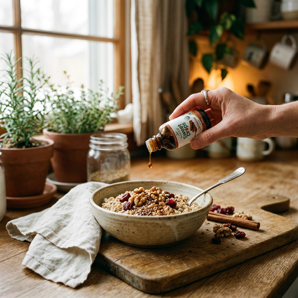 SweetLeaf Sweet Drops Cinnamon: My Oatmeal Has Never Been the Same — lifestyle