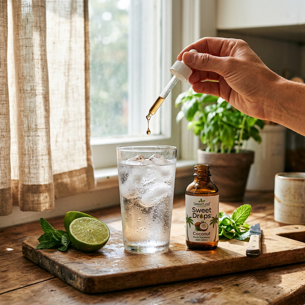 SweetLeaf Sweet Drops Coconut: Summer in a Tiny Brown Bottle — lifestyle