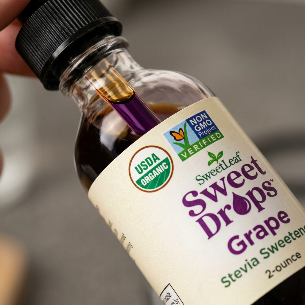 SweetLeaf Sweet Drops Grape: What My Kids Thought After a Week of Grape Water — detail