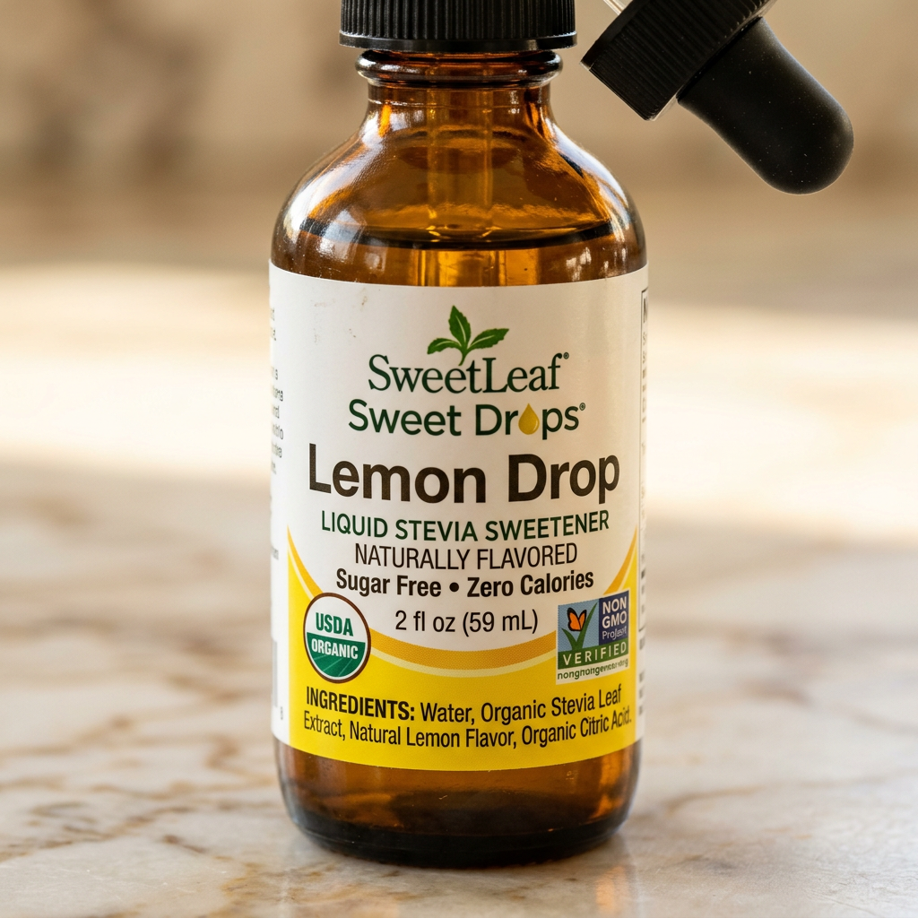 SweetLeaf Sweet Drops Lemon Drop: My Go-To for Sugar-Free Lemonade All Summer — detail