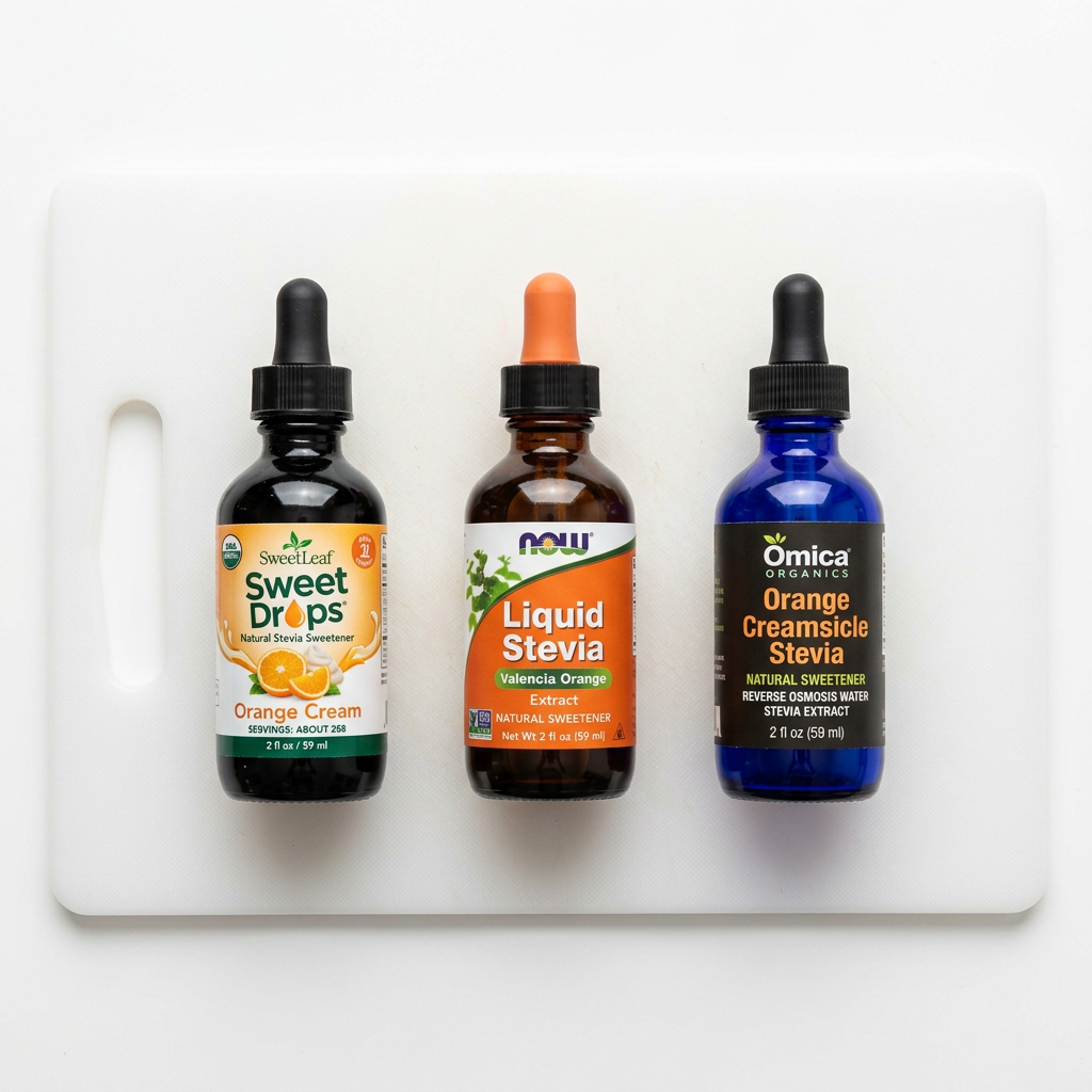 SweetLeaf Sweet Drops Orange Cream: Creamsicle Nostalgia in a Dropper Bottle — comparison
