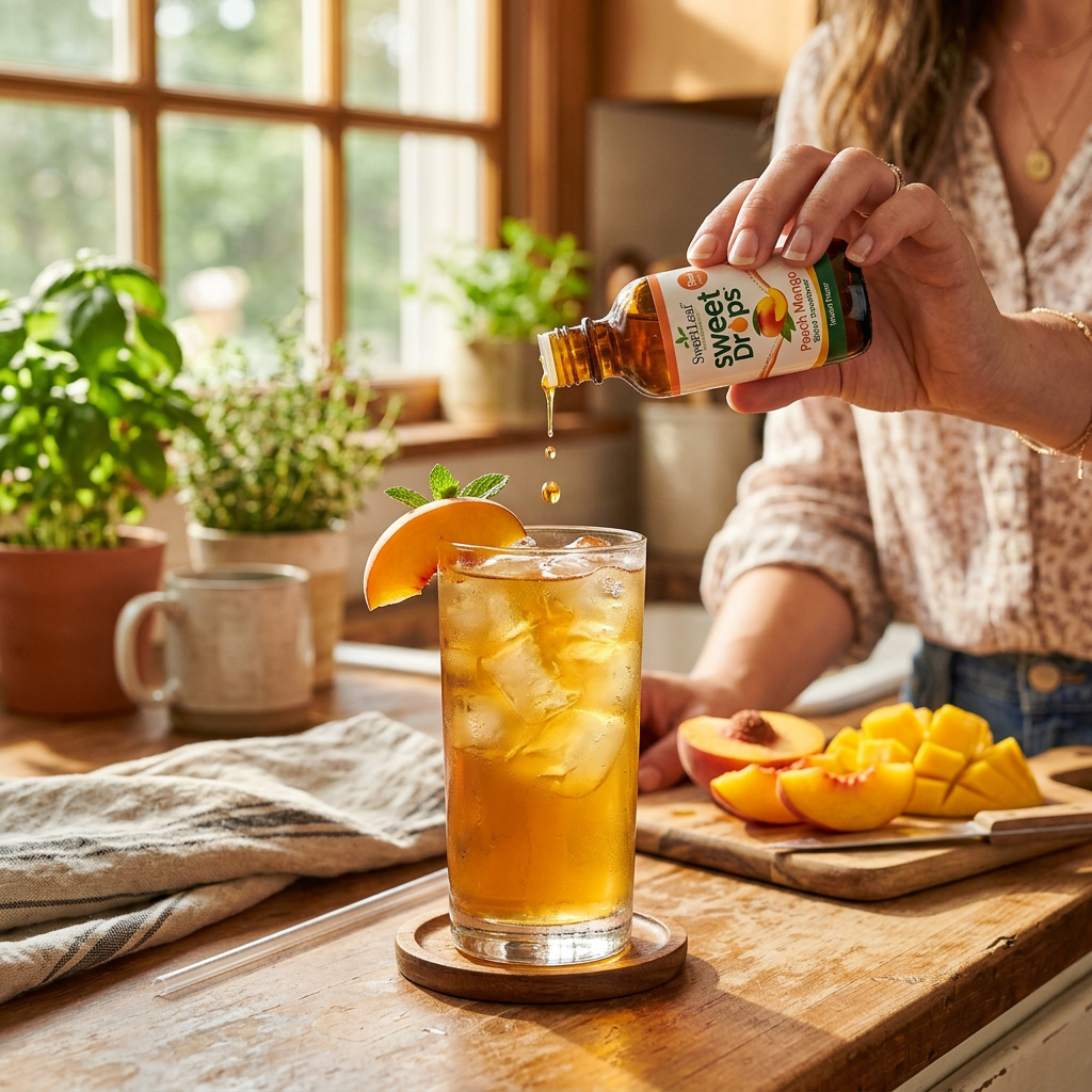 SweetLeaf Sweet Drops Peach Mango: Does the Tropical Flavor Hold Up? — lifestyle