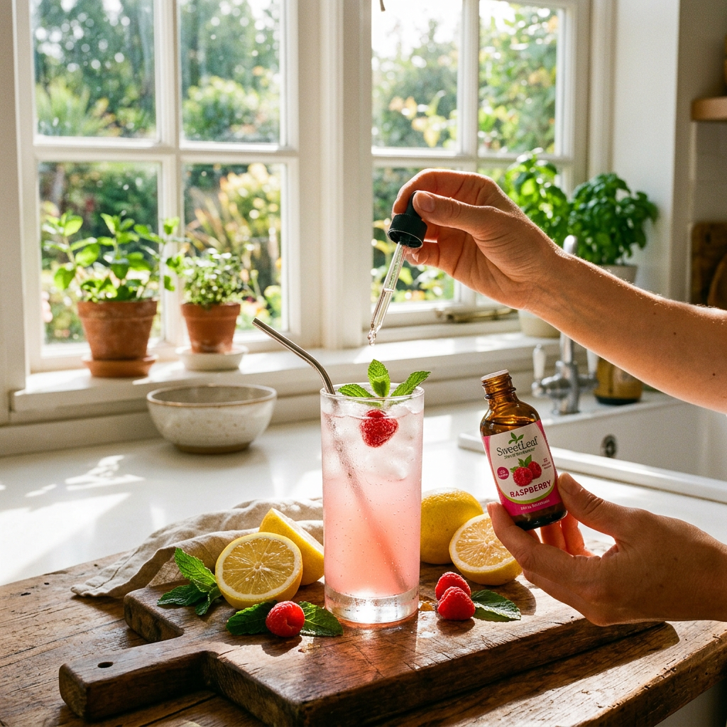 SweetLeaf Sweet Drops Raspberry: Fresh Berry Flavor or Just Red Sugar-Free Candy? — lifestyle