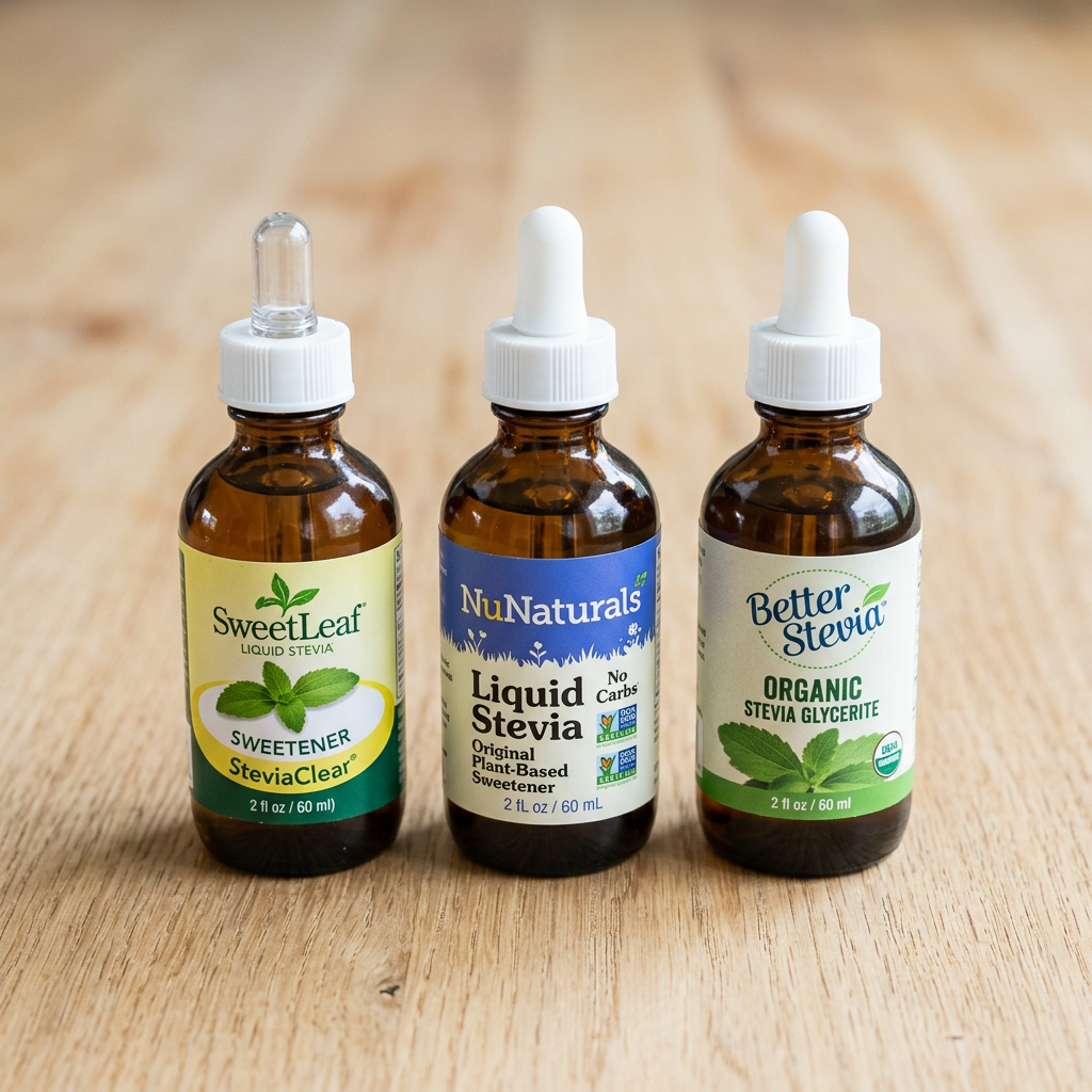 SweetLeaf vs. NuNaturals Liquid Drops: Comparing Two Household Names — comparison