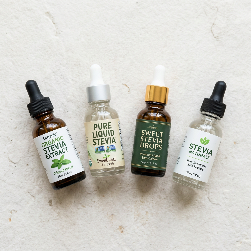 SweetLeaf vs. Pyure Organic Liquid Stevia: Which Brand Earns the Premium? — comparison
