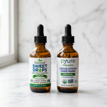 SweetLeaf vs. Pyure Organic Liquid Stevia: Which Brand Earns the Premium? — hero
