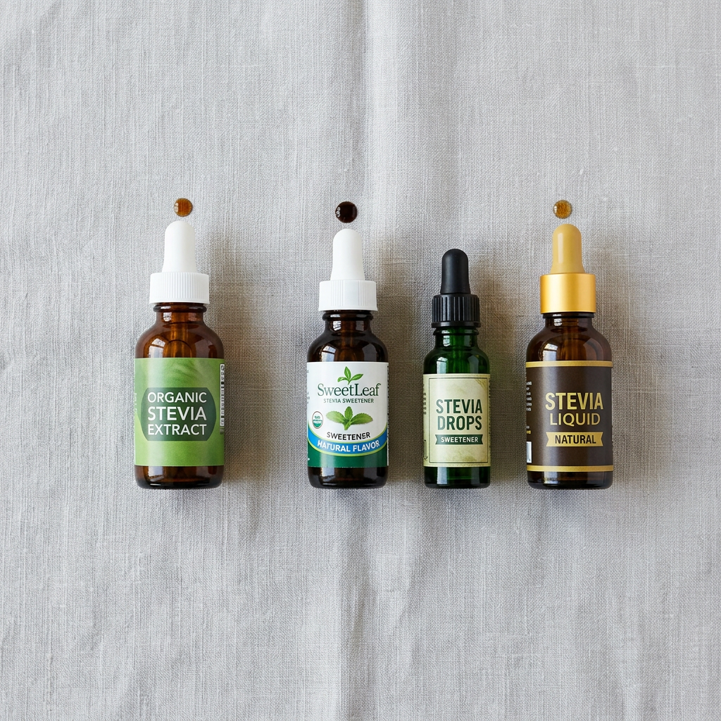 Valentine's Day Sugar-Free Treats Using Chocolate Stevia Drops — comparison