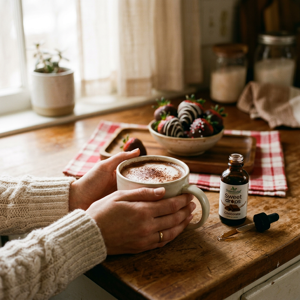Valentine's Day Sugar-Free Treats Using Chocolate Stevia Drops — lifestyle