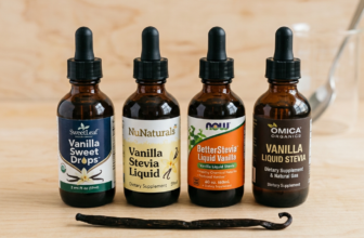 Vanilla Liquid Stevia Drops: Four Brands Tested in My Morning Latte — hero