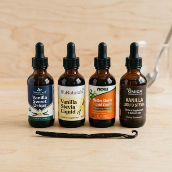 Vanilla Liquid Stevia Drops: Four Brands Tested in My Morning Latte — hero