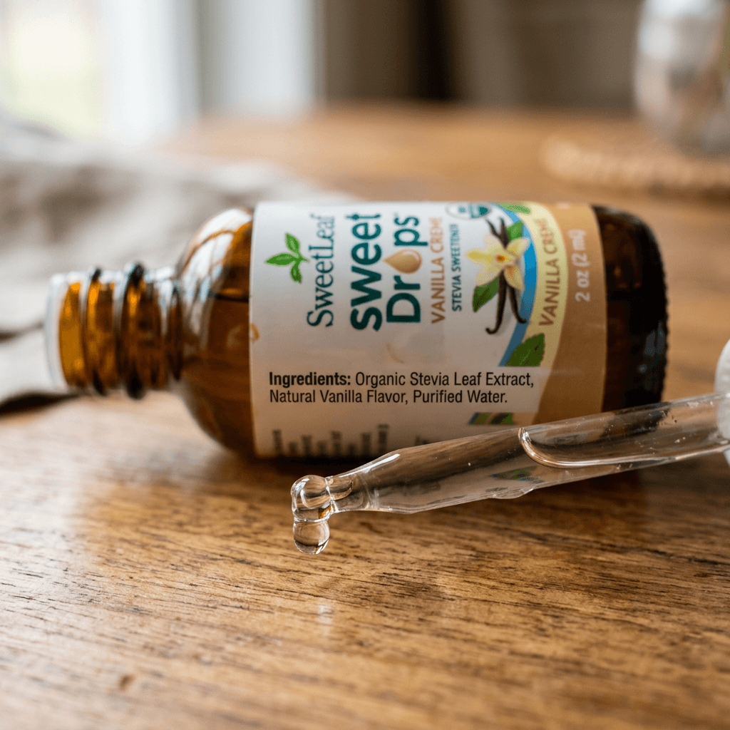 Vanilla Stevia Drop Chia Pudding: A Breakfast My Kids Actually Eat — detail