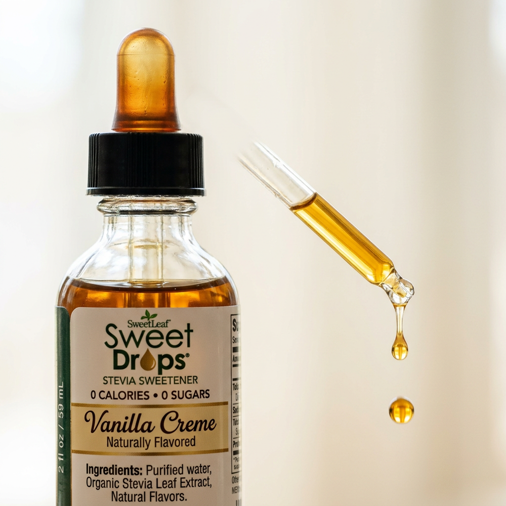 Vanilla Stevia Iced Coffee That Tastes Like a Coffee Shop Made It — detail