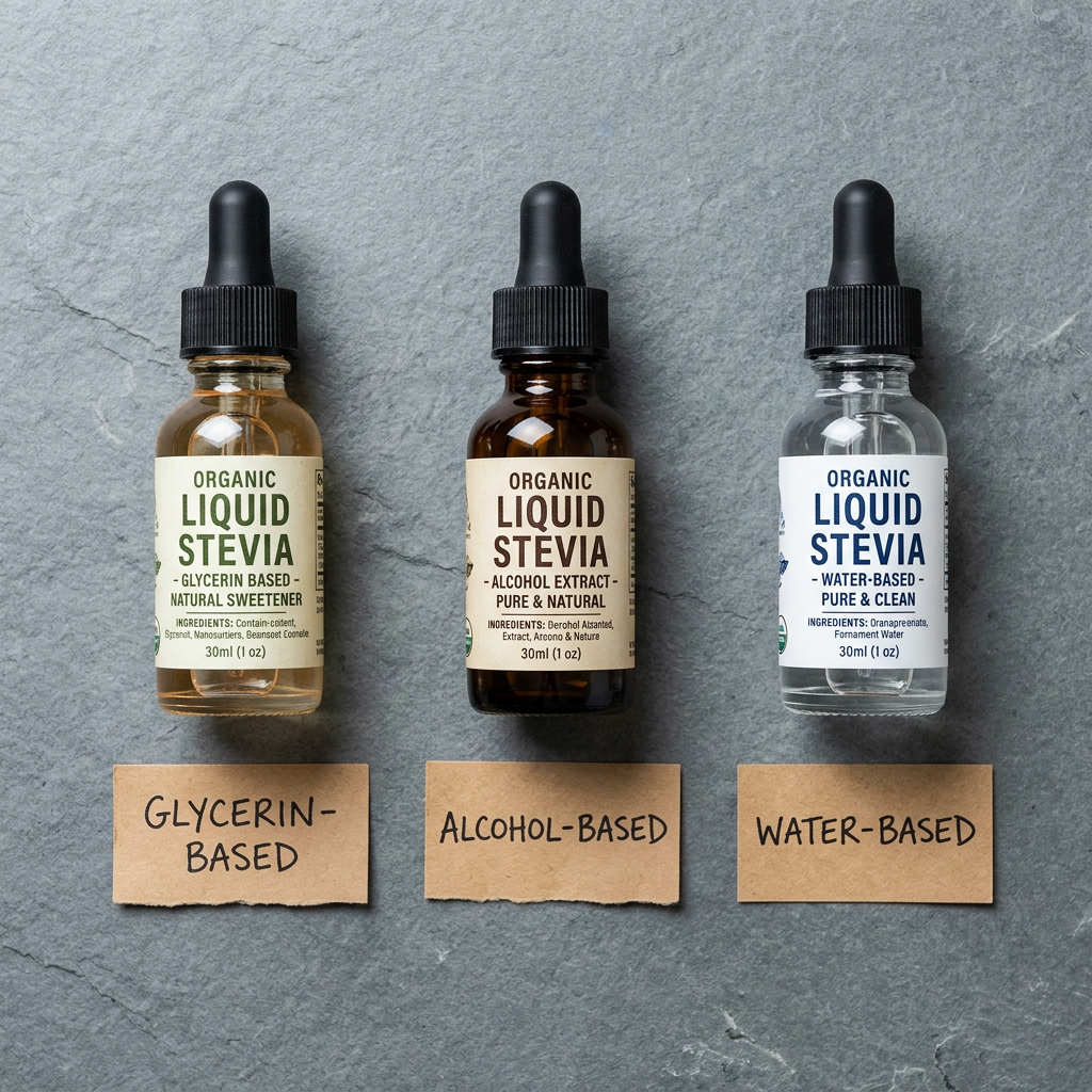 What Is Glycerin in Liquid Stevia and Should It Concern You? — comparison