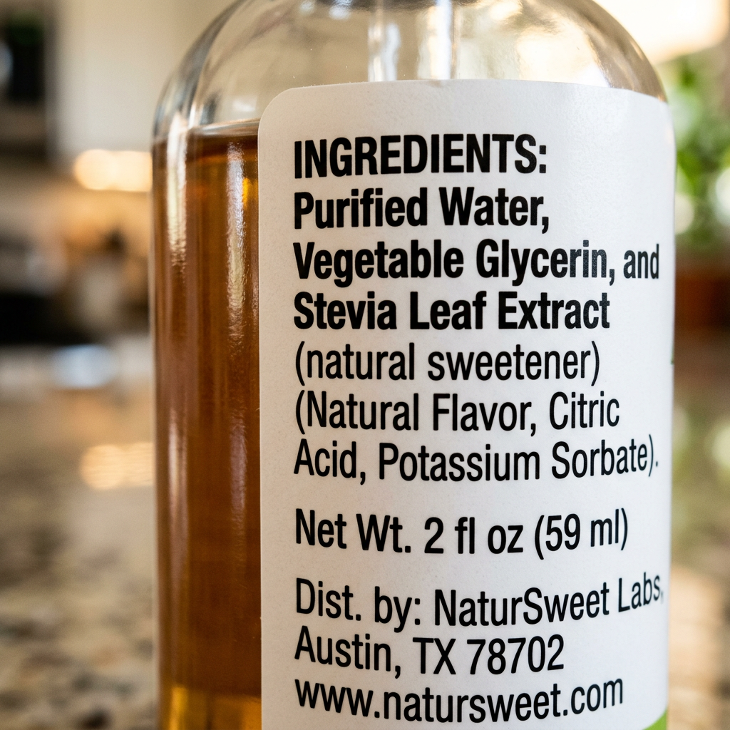 What Is Glycerin in Liquid Stevia and Should It Concern You? — detail