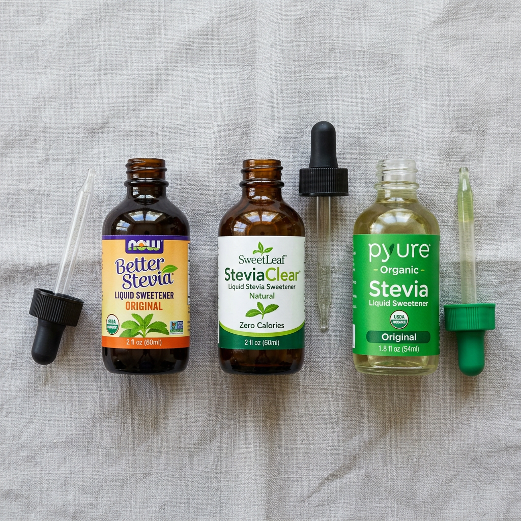 Why Liquid Stevia Sometimes Tastes Bitter and What to Do About It — comparison