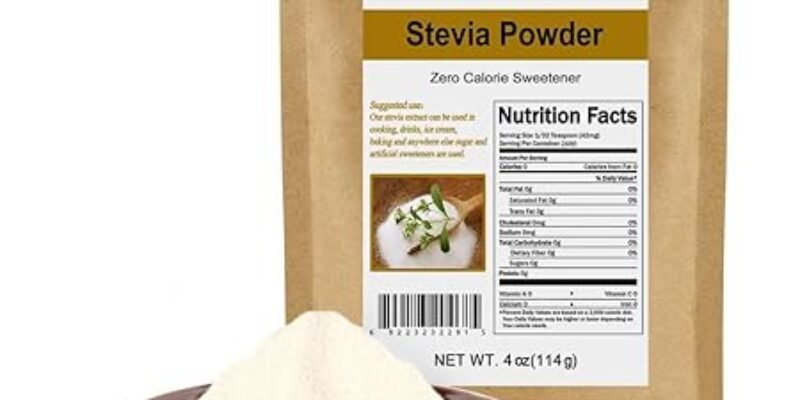 CCnature Stevia Powder 4oz Review