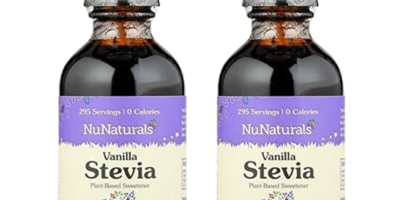 NuNaturals Liquid Vanilla Stevia 2oz 2-Pack Review