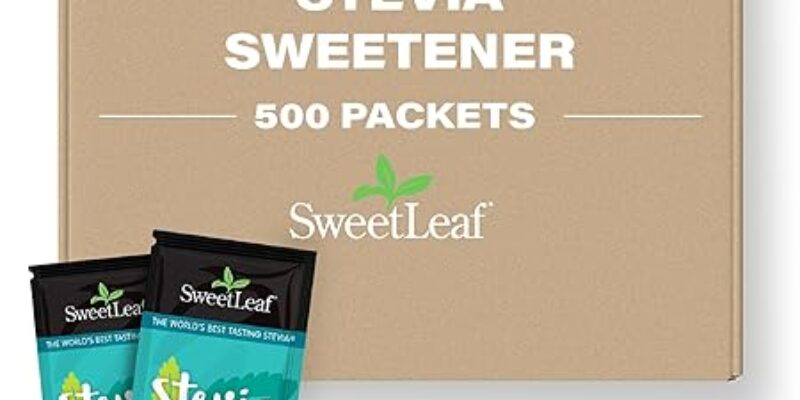 SweetLeaf Stevia Sweetener Packets 500ct Review