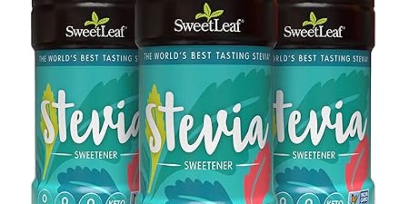 SweetLeaf Stevia Powder Shaker Jar 4oz Pack of 3 Review