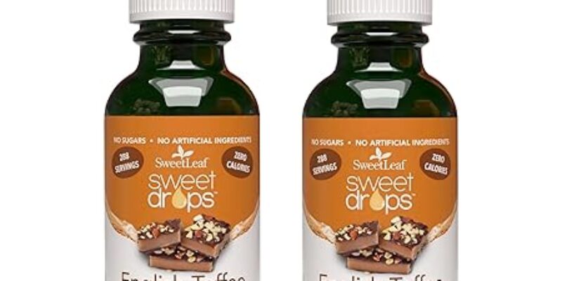 SweetLeaf Sweet Drops English Toffee Liquid Stevia 2oz Review