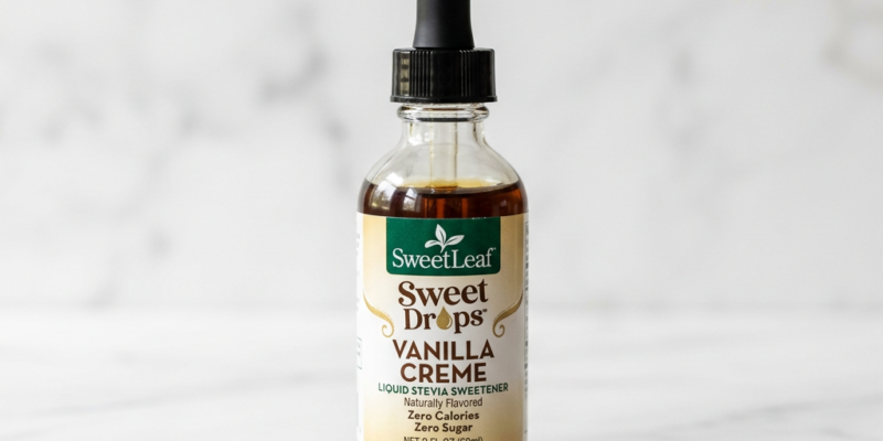 Homemade Sugar-Free Vanilla Coffee Creamer with Liquid Stevia