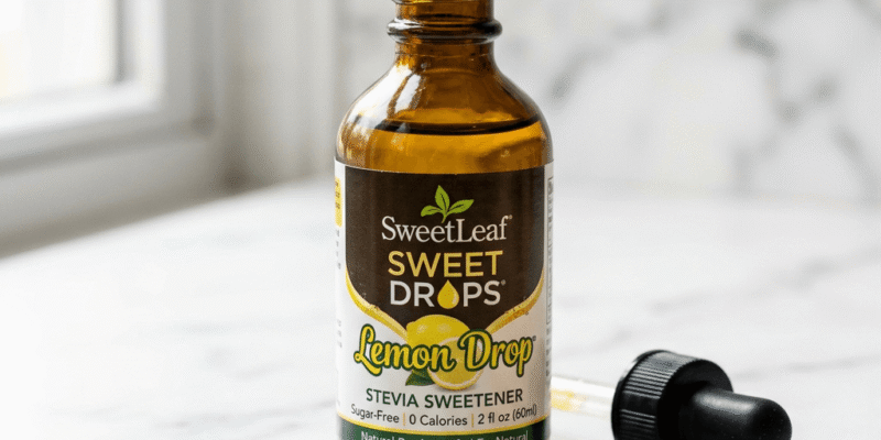 Lemon Stevia Glazed Salmon: A Savory Use for Your Dropper Bottle