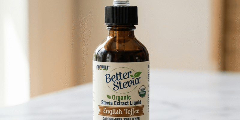 NOW Foods Better Stevia English Toffee Liquid Review: Worth the Switch?