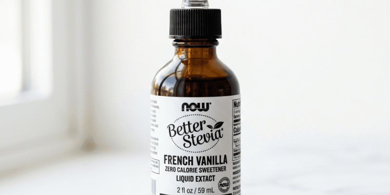NOW Foods Better Stevia French Vanilla Liquid: Coffee Shop Flavor on a Budget