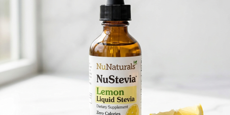 NuNaturals Lemon-Flavored Liquid Stevia: Citrus Without the Squeeze