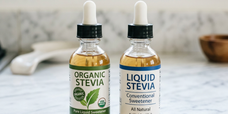 Organic vs. Conventional Liquid Stevia: Does the Certification Actually Change the Taste?