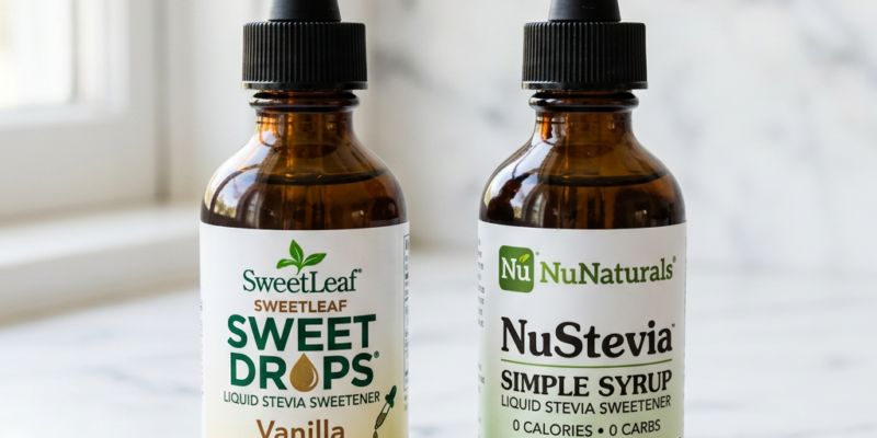 SweetLeaf vs. NuNaturals Liquid Drops: Comparing Two Household Names