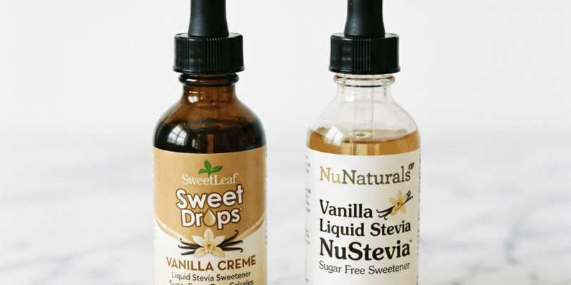 SweetLeaf vs. NuNaturals Vanilla Liquid Stevia: A Vanilla Face-Off